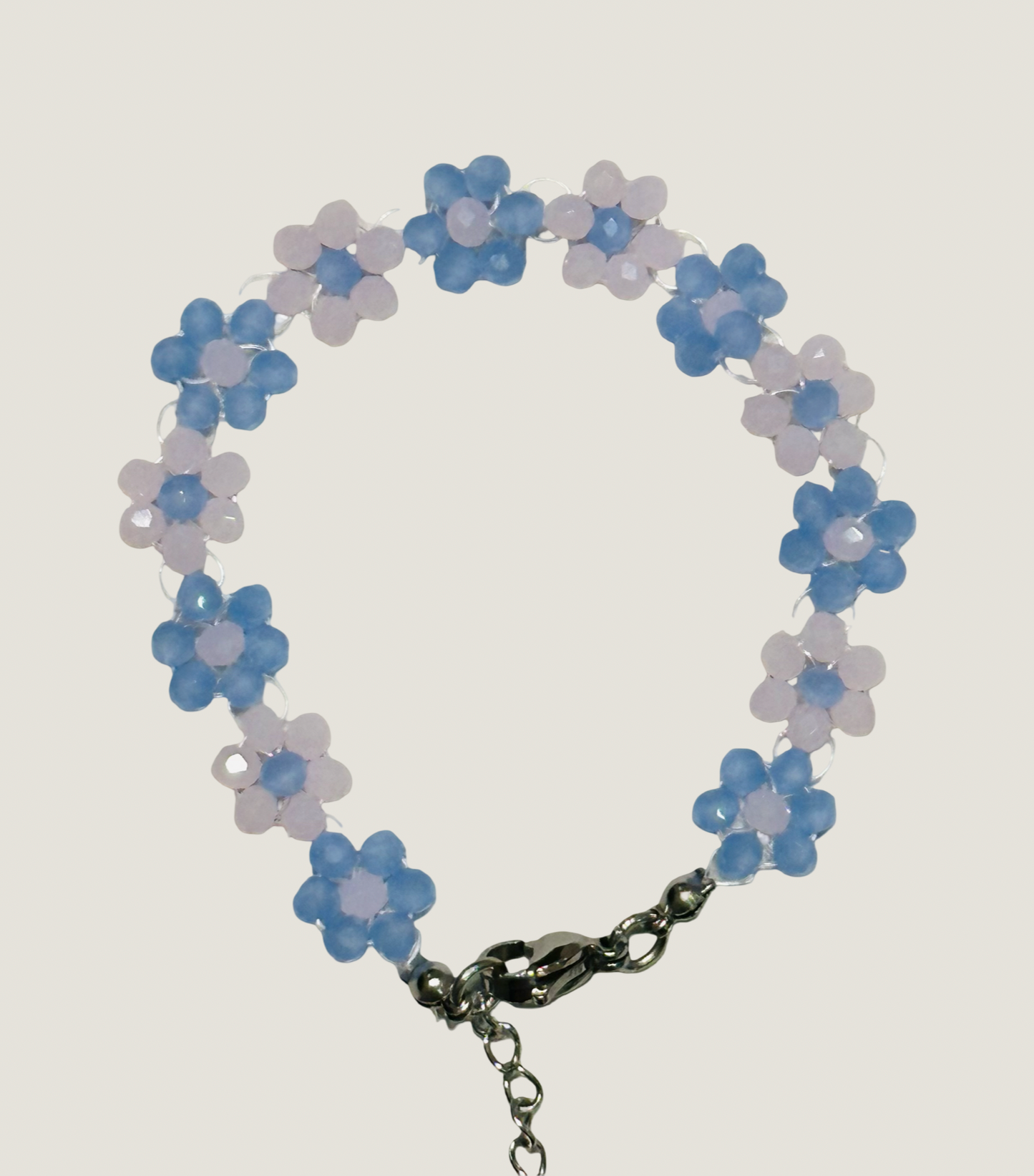 Blue x Pink Bloom Bracelet